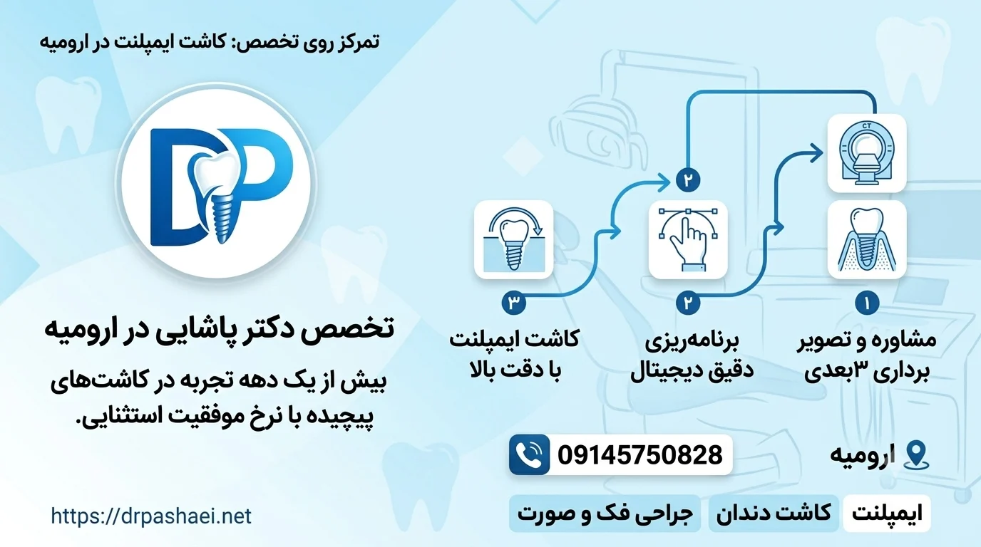 دکتر کاشت دندان ارومیه را چگونه انتخاب کنیم؟
